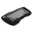 Adesso 2.4 GHz RF Wireless Mini Keyboard with Optical Trackball - USB
